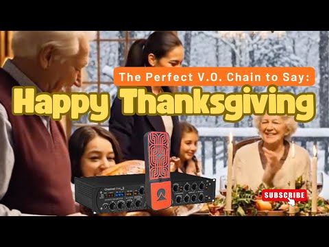 Why this is the Perfect "Holiday" VO Chain - Ohma Mic & SPL Channel One mk3