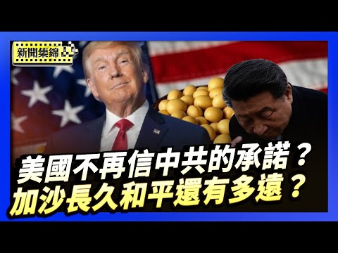 中國政策專家：美國不應相信中共的任何承諾｜埃及和平峰會簽署協議 加沙長久和平還有多遠？【環球直擊】2025-10-14