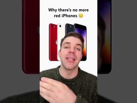 Why there’s no more red iPhones #tech #smartphone #technology #iphone