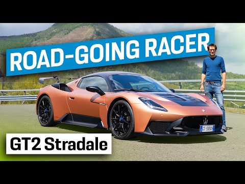 GT2 Stradale: Driving Maserati's mid-engine roadtrip race car | Henry Catchpole - The Driver's Seat
