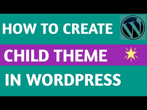 How To Create A Child Theme For WordPress in Simple Steps | Hindi\Urdu