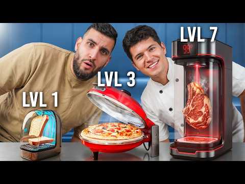 I Tried 7 Levels of Kitchen Tech