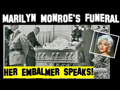 Marilyn Monroe's Funeral Embalmer speaks! Joe DiMaggio's involvement- Scott Michaels Dearly Departed