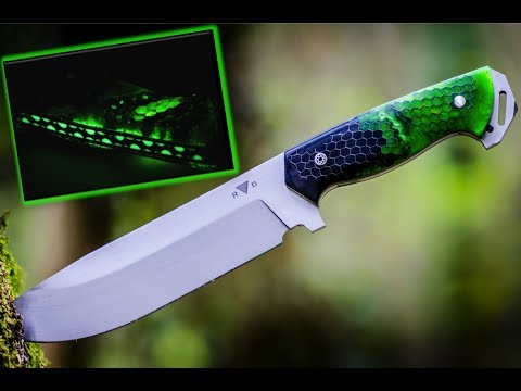 Making the NightForce Glow in the Dark Knife