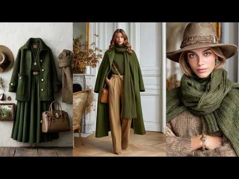 Ralph Lauren Fall/Winter 2025/26 – Olive Green & Saddle Tan Luxe Winter Style Inspiration