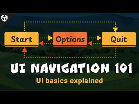 Setup your UI for navigation and use with keyboard and controller in Unity