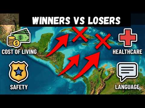 Ranking 15 Central America & Caribbean for Retirement from Worst to Best | Cheapest Places to Live