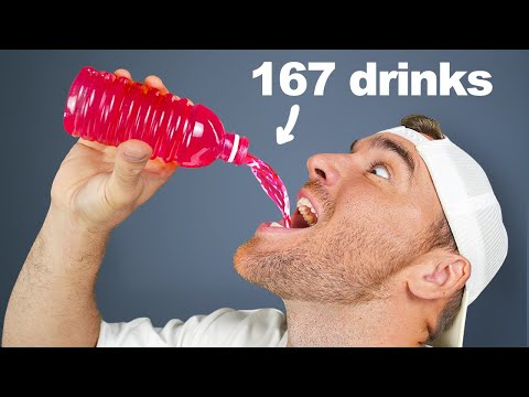 I Mixed Every Sports Drink Into One