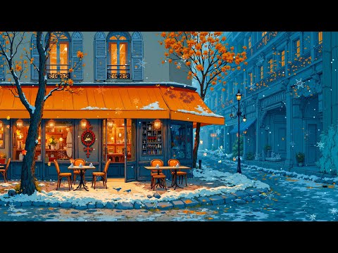 Cold Coffee Night ❄️ Lo-fi Music Playlist ~ Lofi Coffee ☕ ~ Cozy Chill Beats to Study / Relax 📚☃️