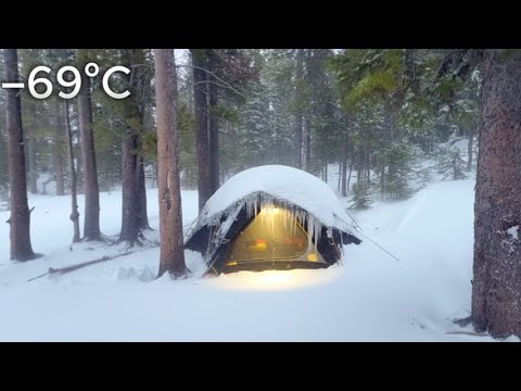 Surviving 48 Hours in a –69°C Violent Blizzard with Tornado Winds | Frozen Tent