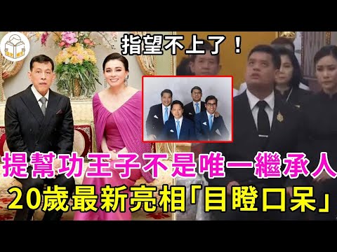 泰王下定決心！提幫功王子不再是唯一繼承人，蘇提達成最大贏家