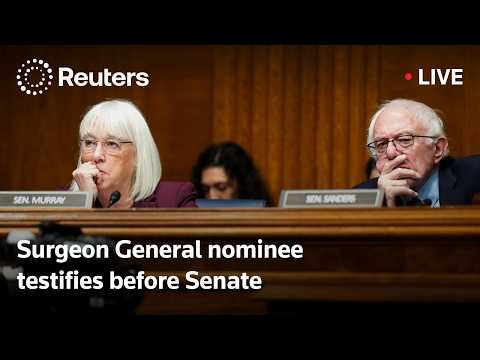 LIVE: Surgeon General nominee Casey Means testifies before Senate