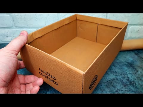 НИКТО НЕ ПОВЕРИЛ, ЧТО Я СДЕЛАЛ ЭТИ ВЕЩИ ИЗ КАРТОНА😱 ДВЕ ПОТРЯСАЮЩИХ ИДЕИ ДЛЯ ДОМА DIY