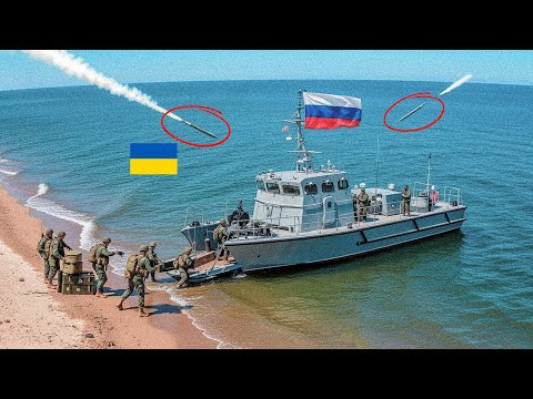 Ukrainian Drone Watches the Landing… Then Strikes BRUTALLY