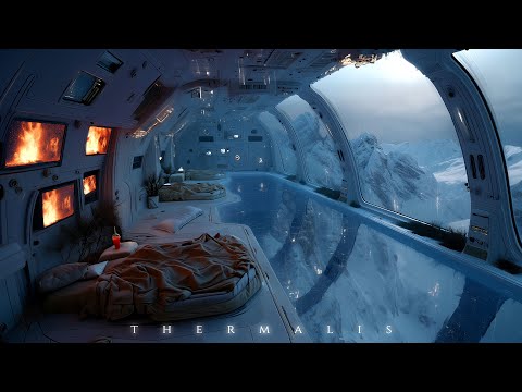 Thermalis ⧫ Soothing SciFi Spa Soundscape ⧫ Warming Winter Ambience Focus & Stress Relief