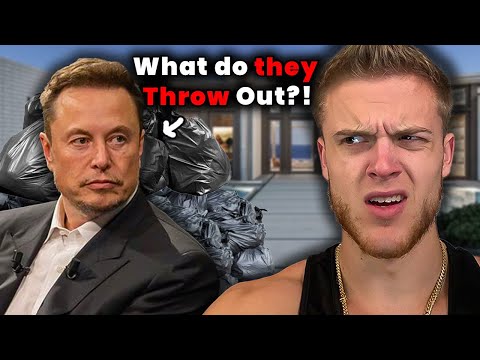 What's In BILLIONAIRES Trash?