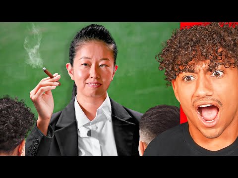 Teacher Is A SECRET GANG LEADER!!