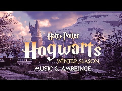 Calm Winter day at Hogwarts - Harry Potter Music & Ambience for Study
