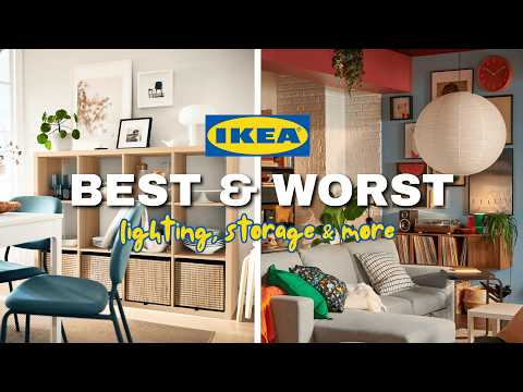 Decorator’s TOP IKEA Products to Get/Avoid in 2025 | Lighting, Storage & more