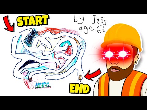 This 6-year-old's hand drawn maze FOOLED ME!