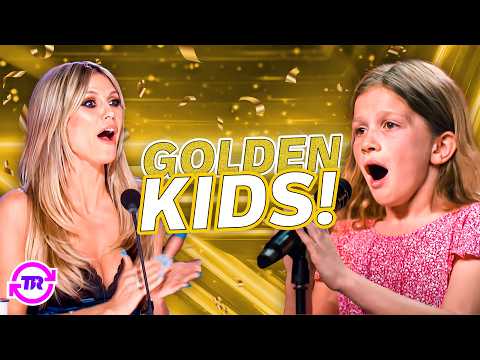 10 YOUNGEST GOLDEN BUZZER Auditions That SHOCKED The World!