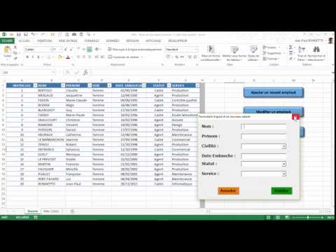 Excel VBA  - Comment gérer une Base de Données (BD)