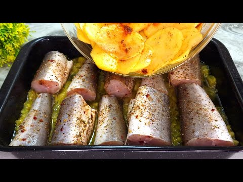 My grandma taught me this trick: Cheap hake tastes better than salmon! No one knows this fish recipe