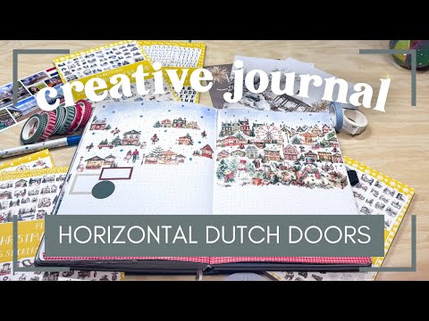 Creative Journal Setup December 2025 [Horizontal Dutch Doors]