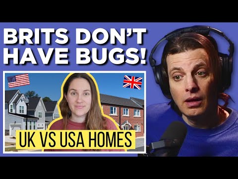 American Reacts to 9 Ways British And American Homes Are Very Different!