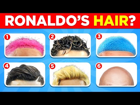 Guess The HAIR 🧑‍🦲⚽ Can You Guess Football Players by their Body, INJURY and RED CARD❓Ronaldo, Messi
