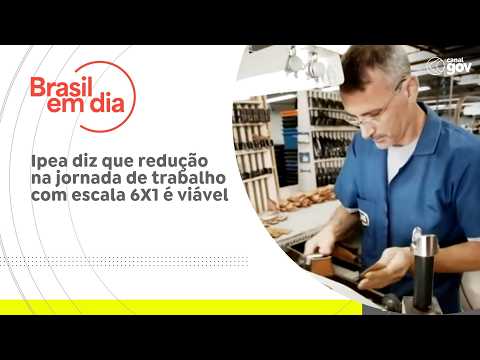 Ipea diz que redução na jornada de trabalho com escala 6X1 é viável
