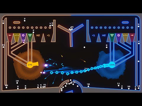 Core Destruction - Orange vs Blue (Marble Race)