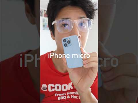 iPhone 16 MICRO 🥹 #iphone