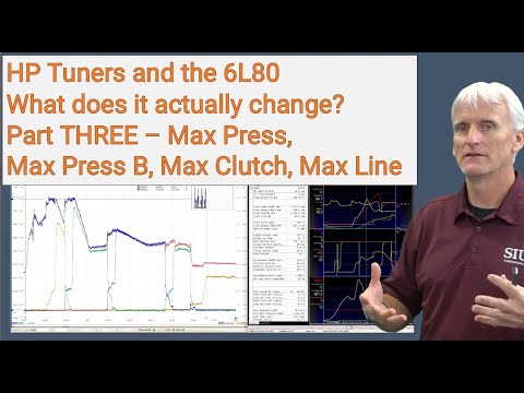 HP Tuners & 6L80:  THIRD video covering Max Press, Max Press B, Max Clutch and Max Line