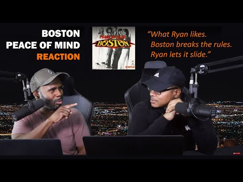 Boston - Peace of Mind (REACTION!)