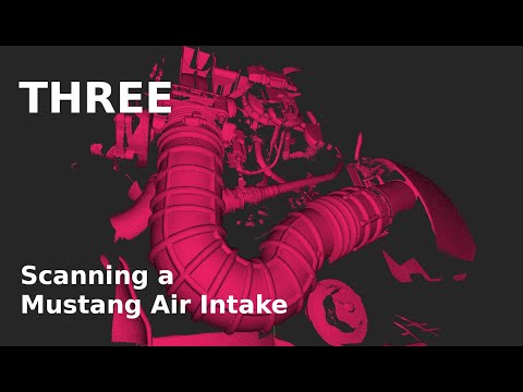 THREE - Scanning a car engine