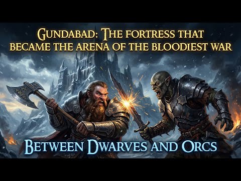 Gundabad - The Fortress That Became the Arena of the Bloodiest War Between Dwarves and Orcs | LOTR