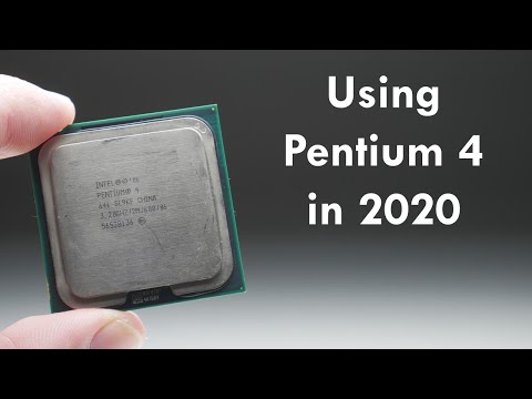 Using Pentium 4 in 2020 with Windows 10