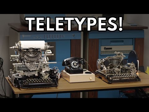 Restoring a Model 15 and a Model 14 Teletype