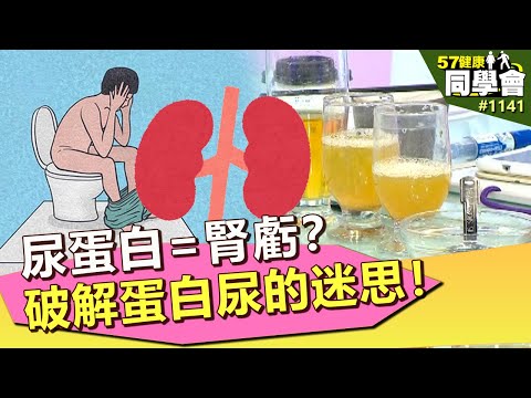 尿蛋白=腎虧？破解蛋白尿的迷思！【57健康同學會】第1141集 2014年