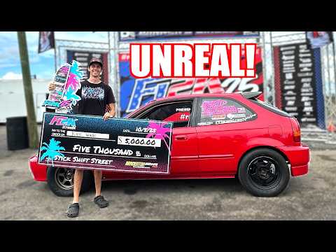 WE DID IT! FL2K 2025 STICK SHIFT WINNER!