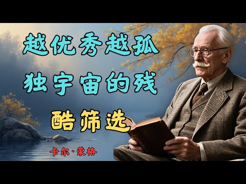 为什么优秀的灵魂往往是孤独的？关于能量频率与宇宙筛选的真相 | 卡尔·荣格 #心理学 #情感 #女性成长 #女性心理 #男性心理 #卡尔 #情感智慧 #女性力量