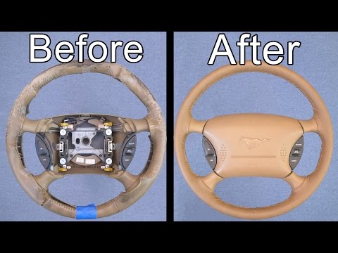 How To Restore Your Car's Steering Wheel (Looks Brand New!)
