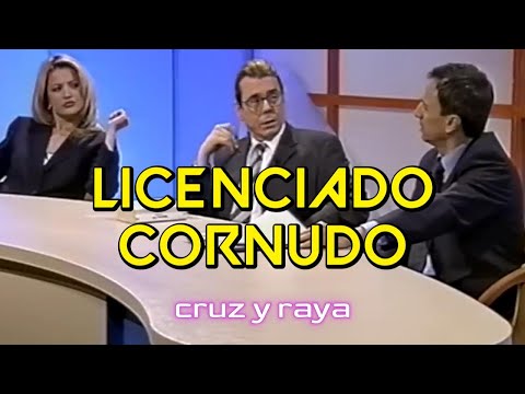 "Licenciado cornudo". Cruz y Raya. Juan Muñoz Cómico.