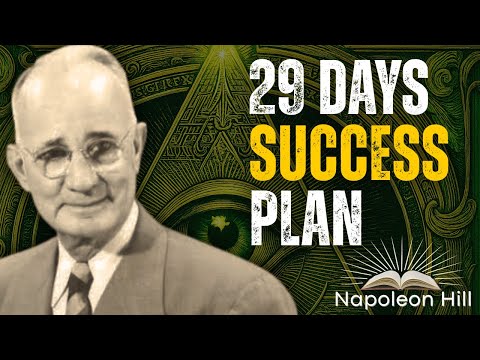 TRANSFORM YOUR LIFE With 29 Days SUCCESS PLAN | Napoleon Hill #motivation