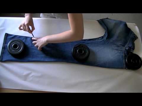 Clone your jeans ( how to take pattern off jeans without taking them apart )