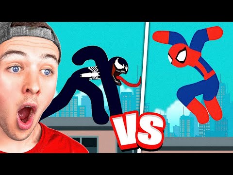 BECKBROS React To VENOM vs SPIDERMAN Fight Animation