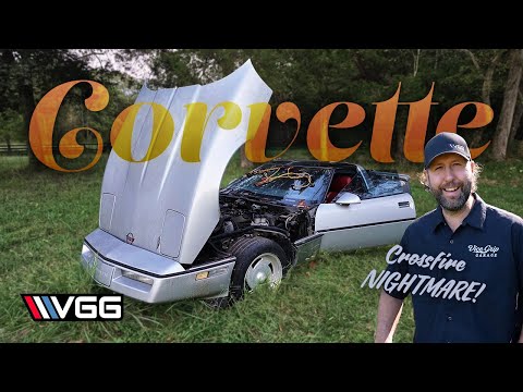 CROSSFIRE C4 Corvette Parked 20 YEARS! Will It RUN AND DRIVE? | Part 1 of 2