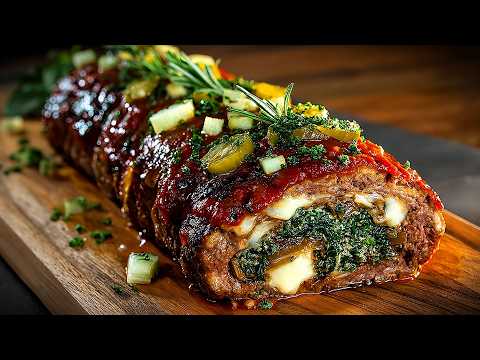 The most delicious meatloaf ever! Try to make it like that. It's so delicious❗