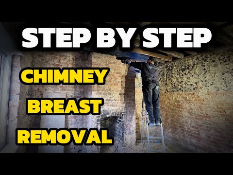 Safely removing a chimney breast: step-by-step guide